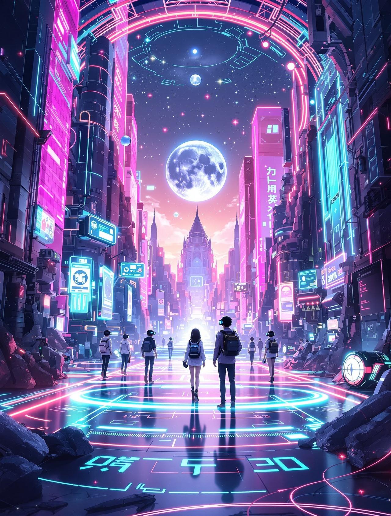 快看动漫热播番剧《虚拟幻界Online》封面 - 科幻 / 游戏，评分9.1